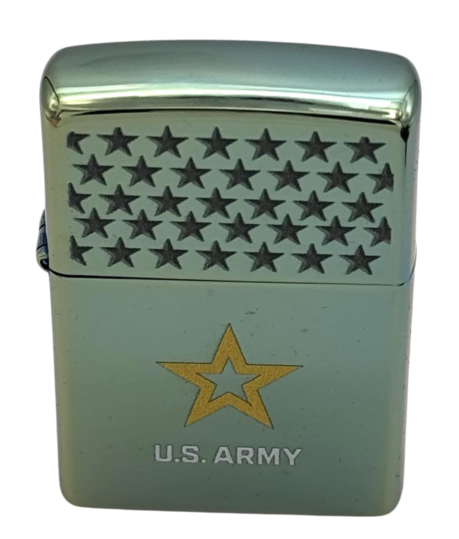 Custom Personalized ZIPPO Classic US Army Windproof Oil Lighter Engraving Christmas, Halloween & Valentines Day Gift (Army GD)