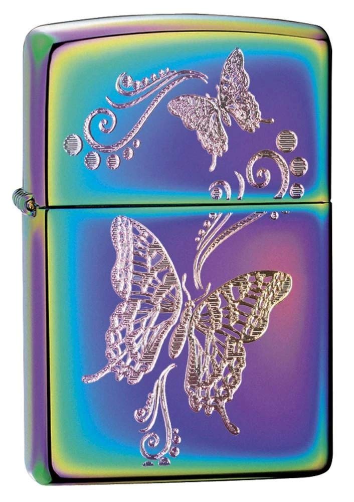 Personalized American Classic Elegant Design Lighter Zippo - Free Engraving - Christmas, Halloween & Valentines Day Gift (Tree)
