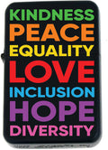Custom s Infinity Matt Black Lighter! Personalize Lighter with LGBTQ Rainbow Pride and Text (PD-14) - Christmas, Halloween & Valentines Day Gift