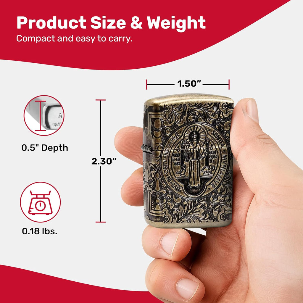 Zippo Cross Pocket Lighter